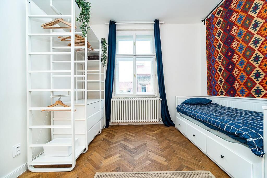 Ferienwohnung Elegant, Modern, 2-Bed Flat By Museum Of Prag Exterior foto